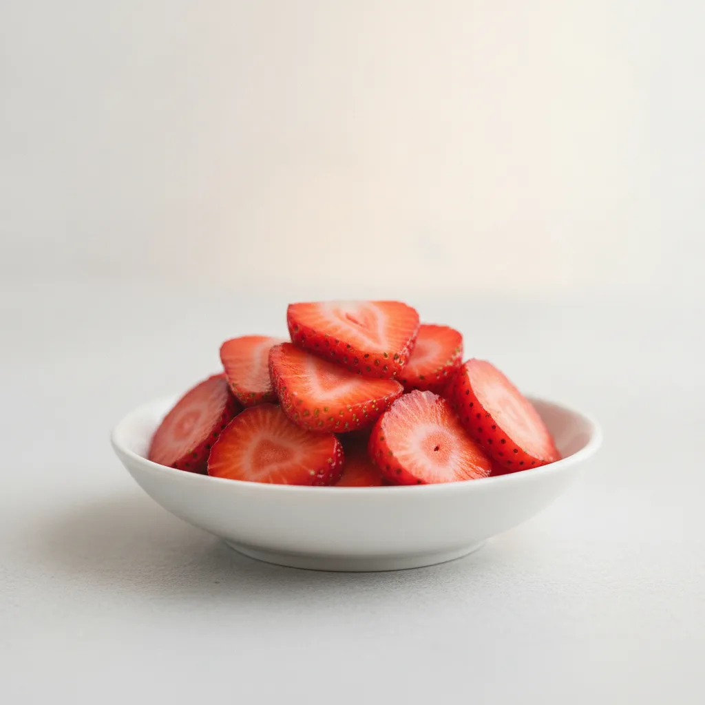 Sliced Strawberries Sliced Strawberries