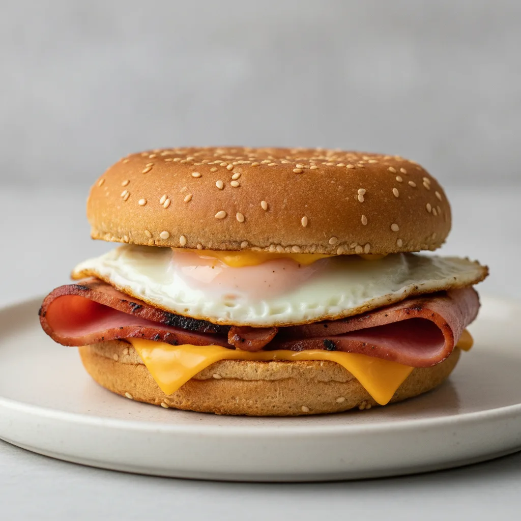 Gluten-Free Ham Breakfast Sandwich Gluten-Free Ham Breakfast Sandwich