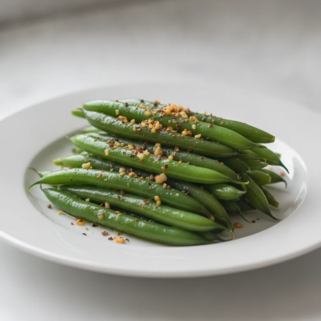 Vegan Garlic Sauteed Green Beans Vegan Garlic Sauteed Green Beans