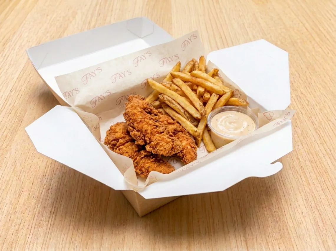 The 3-Tender Box with Fries