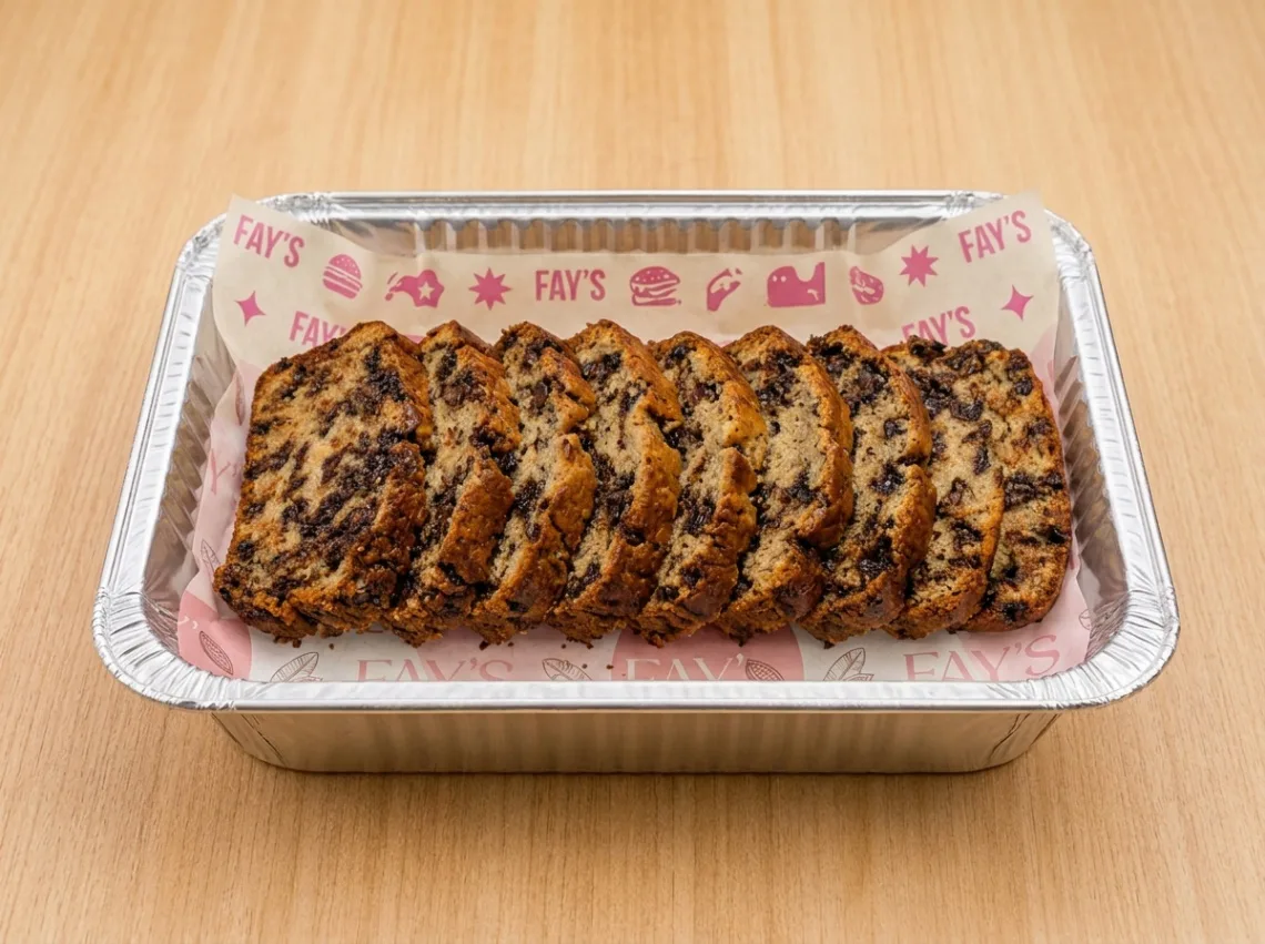 Choc-Chip Banana Bread - 12 Pieces
