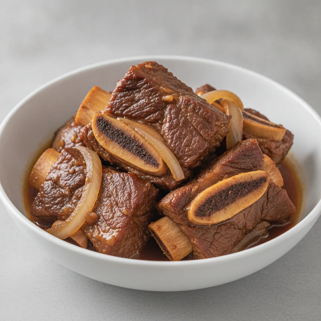 Korean Braised Beef Short Rib