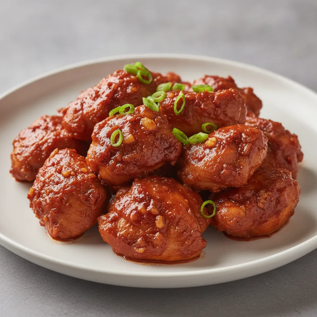 Gochujang Braised Chicken Pieces