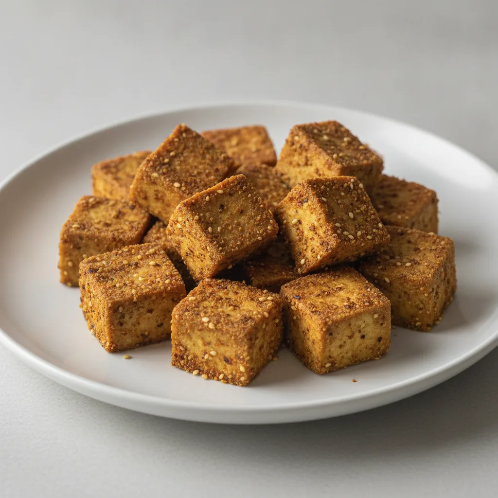 Za'atar Baked Tofu Pieces