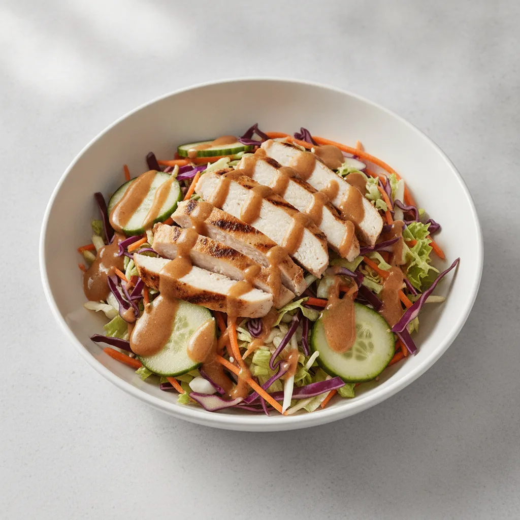 Sesame Chicken Crunch Salad