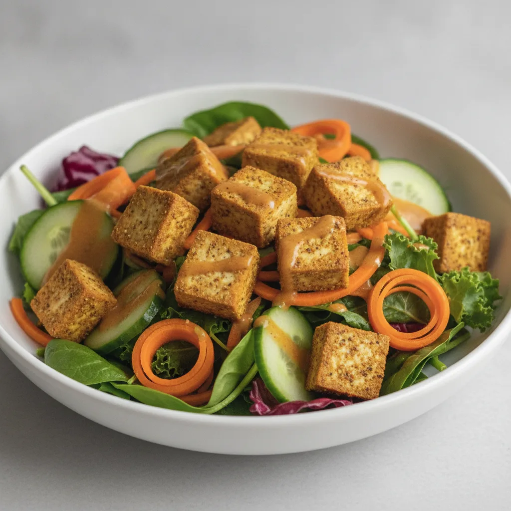 Korean Tofu Power Salad