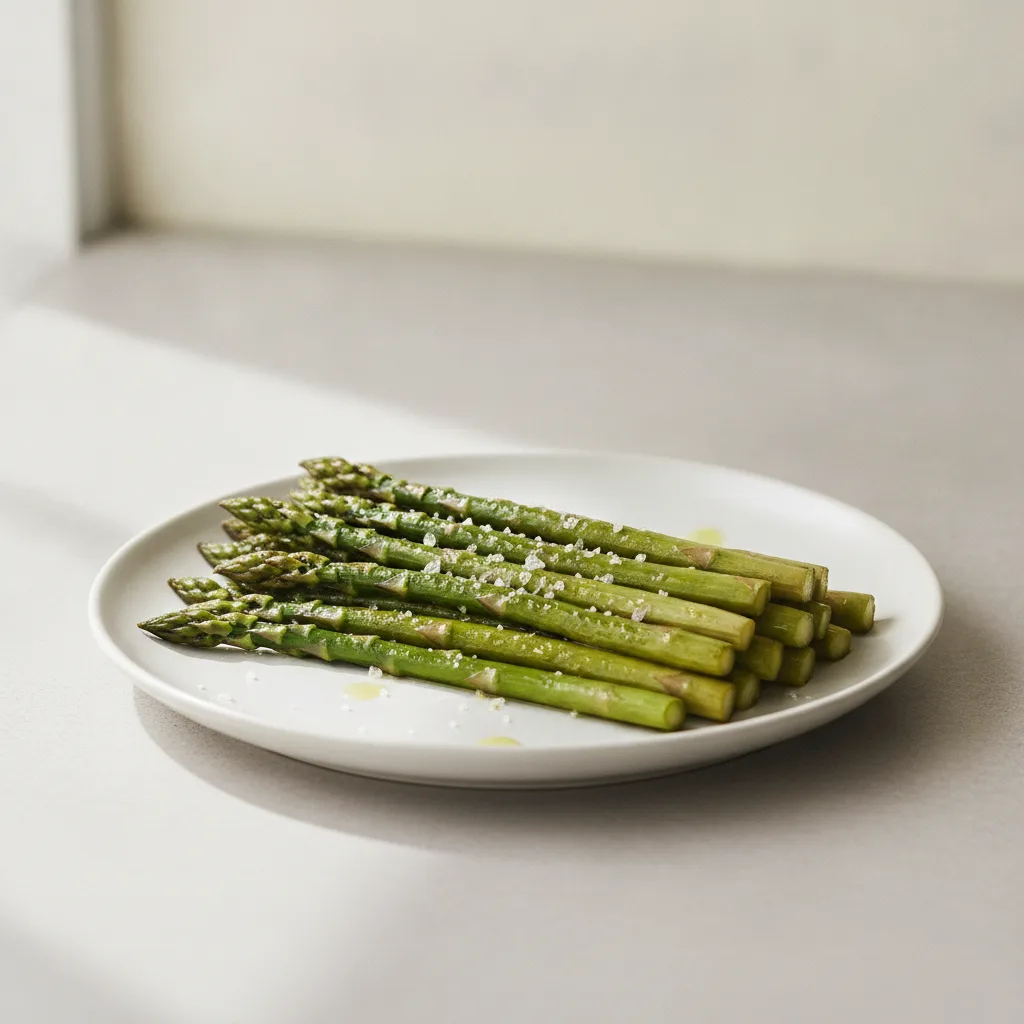 Vegan Roasted Asparagus With Olive Oil and Sea Salt Vegan Roasted Asparagus With Olive Oil and Sea Salt