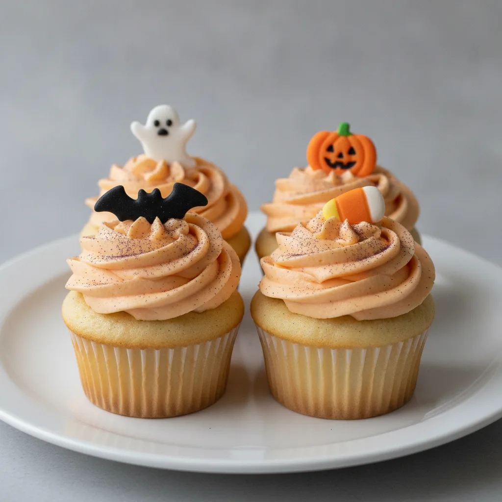 Halloween Cupcakes (Vanilla) Halloween Cupcakes (Vanilla)