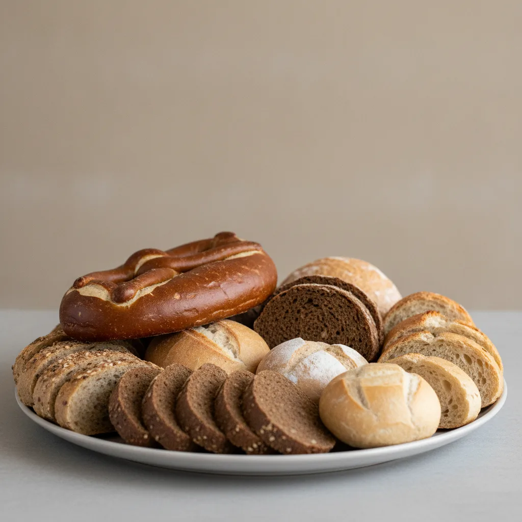 Assorted German Breads Assorted German Breads