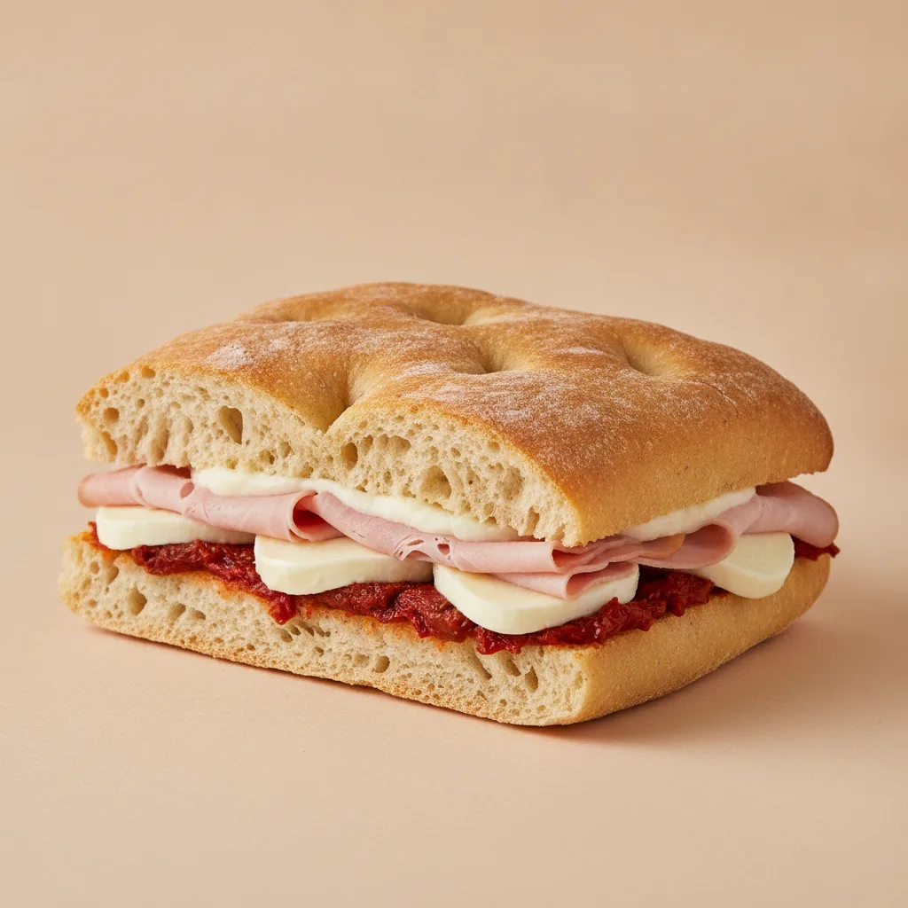 Focaccia Cotto Sandwich Focaccia Cotto Sandwich