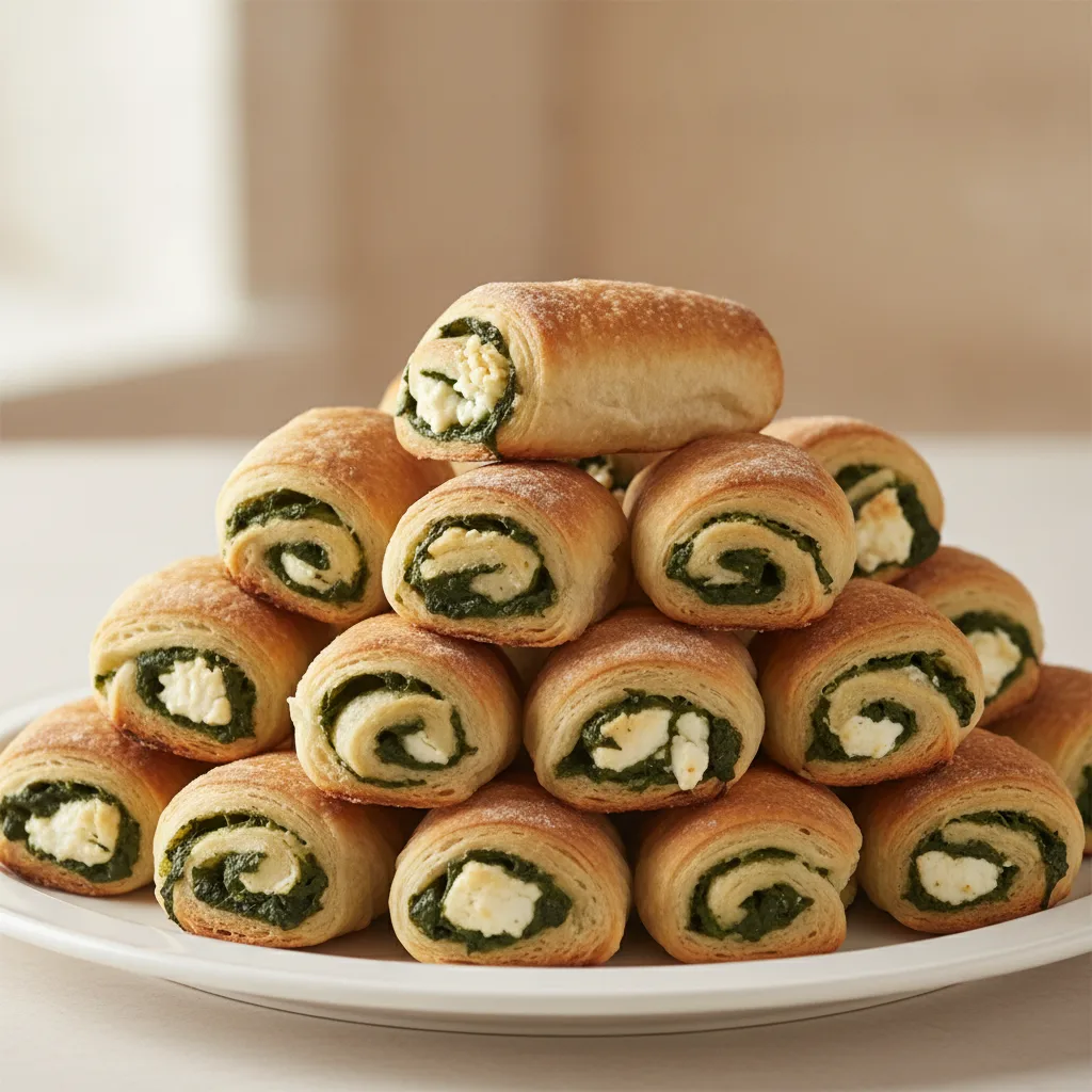 Spinach Feta Rolls Spinach Feta Rolls
