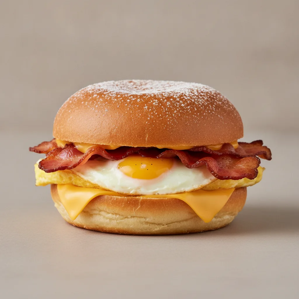 Bacon, Egg and Cheese Sandwich Bacon, Egg and Cheese Sandwich
