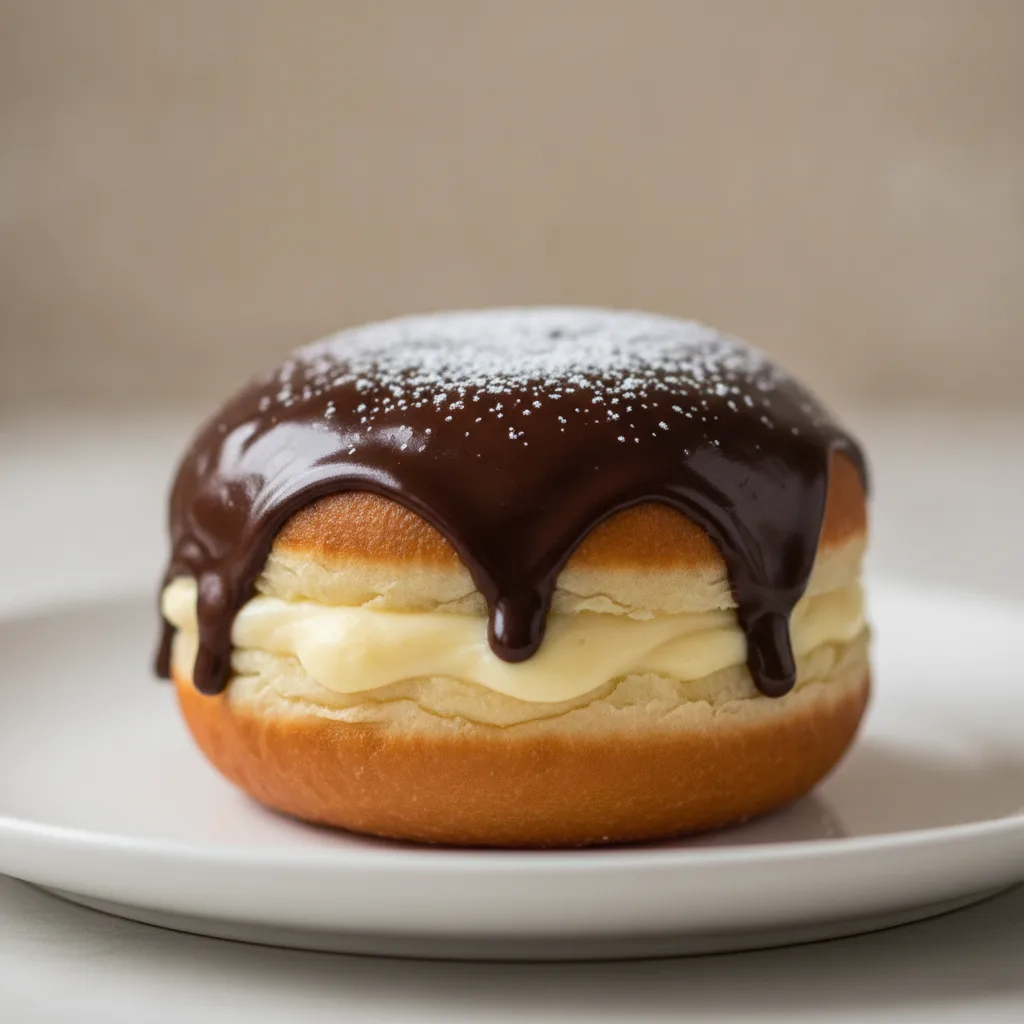 Boston Cream Bomboloni (Vegan) Boston Cream Bomboloni (Vegan)