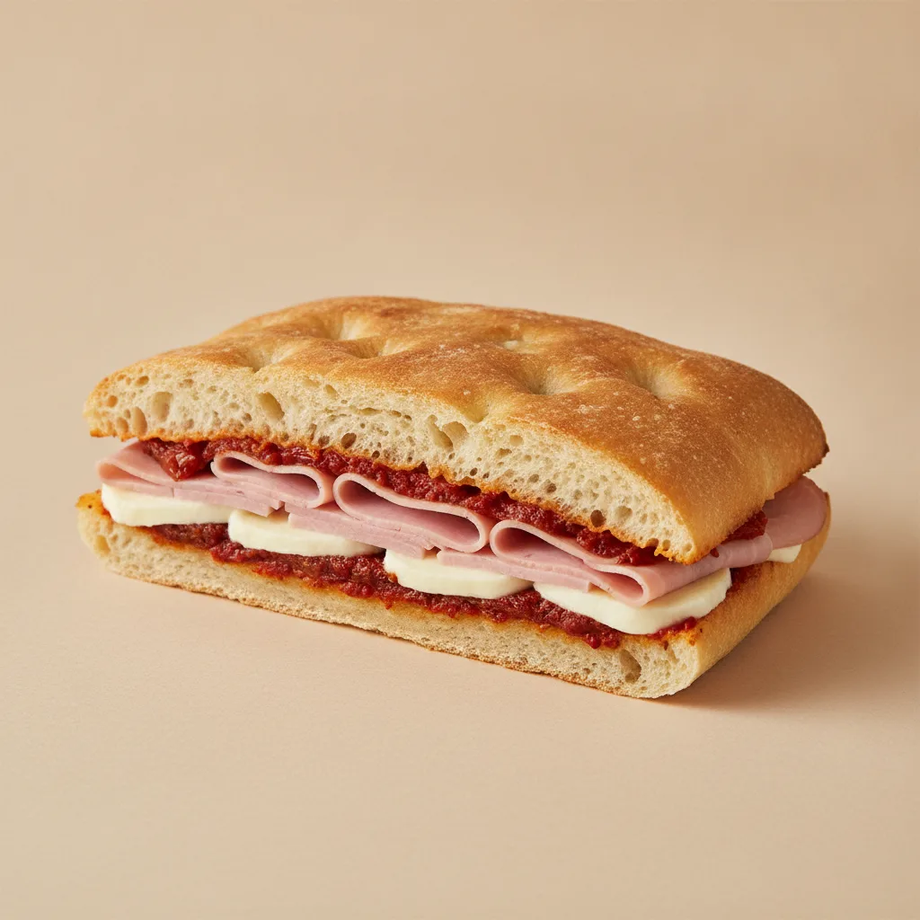 Focaccia Cotto Sandwich Focaccia Cotto Sandwich