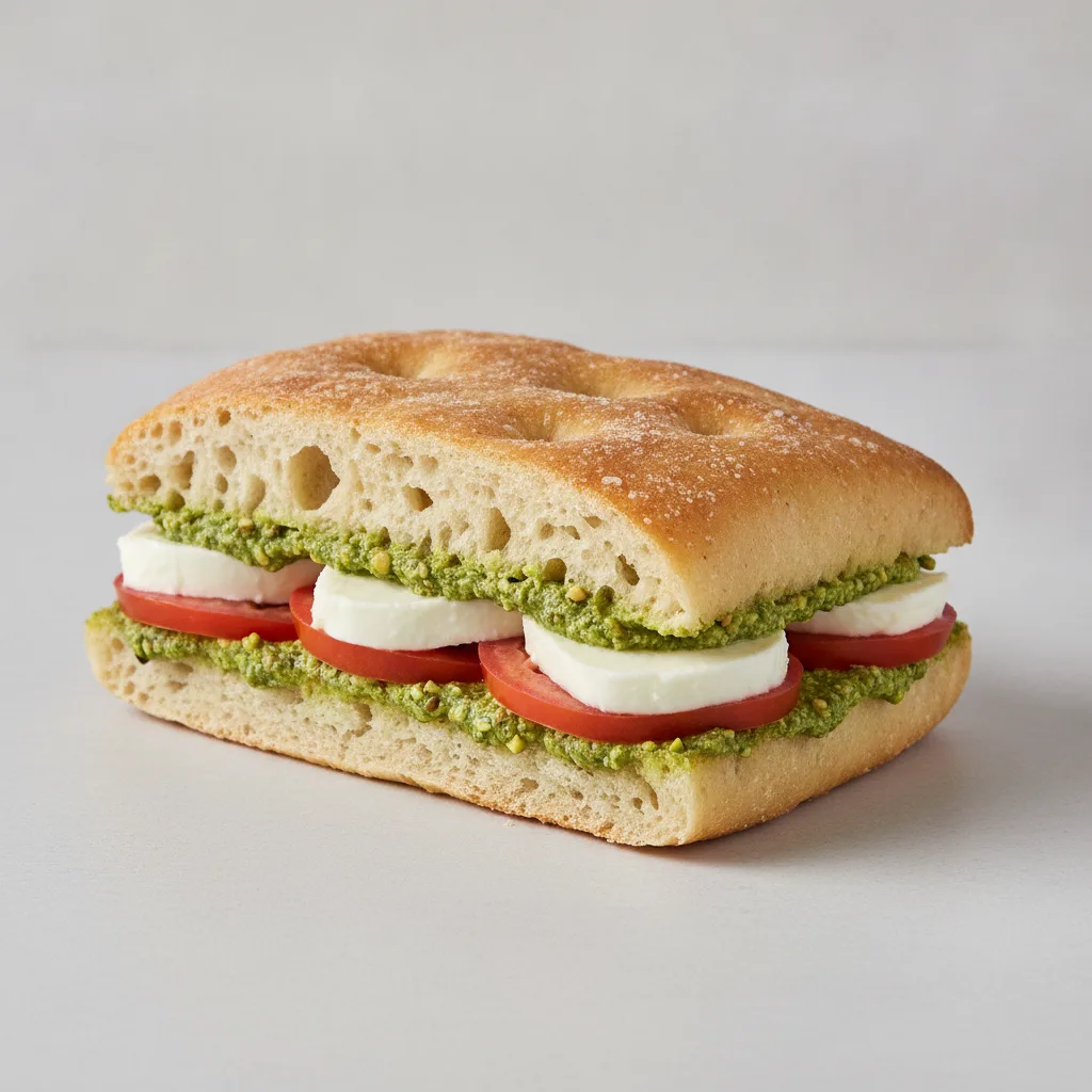 Focaccia Caprese Sandwich Focaccia Caprese Sandwich