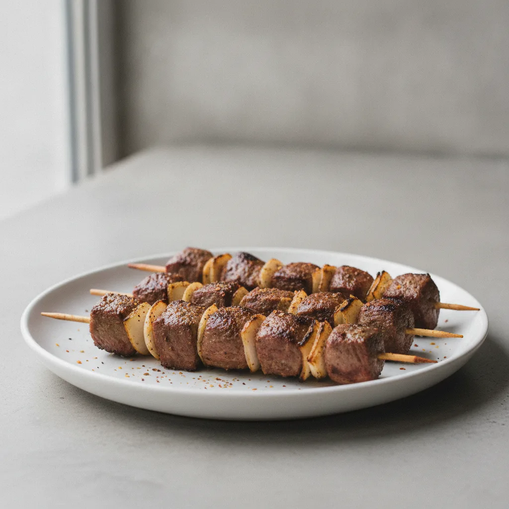 Grilled Beef Kabobs Grilled Beef Kabobs
