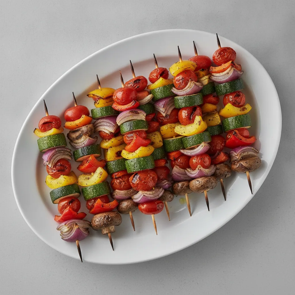 Grilled Vegetable Kabob Grilled Vegetable Kabob