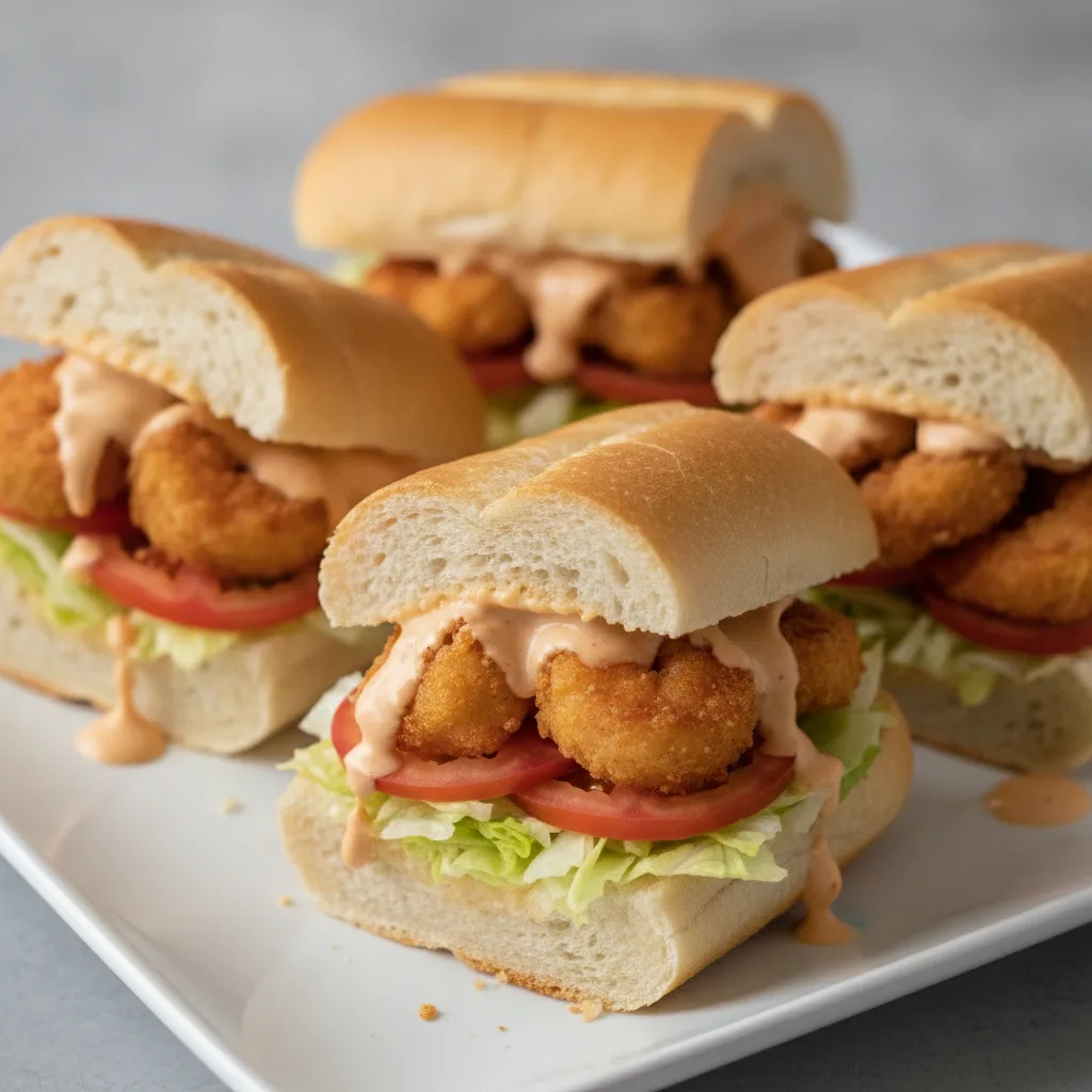 Shrimp Po'Boy Torpedos Shrimp Po'Boy Torpedos