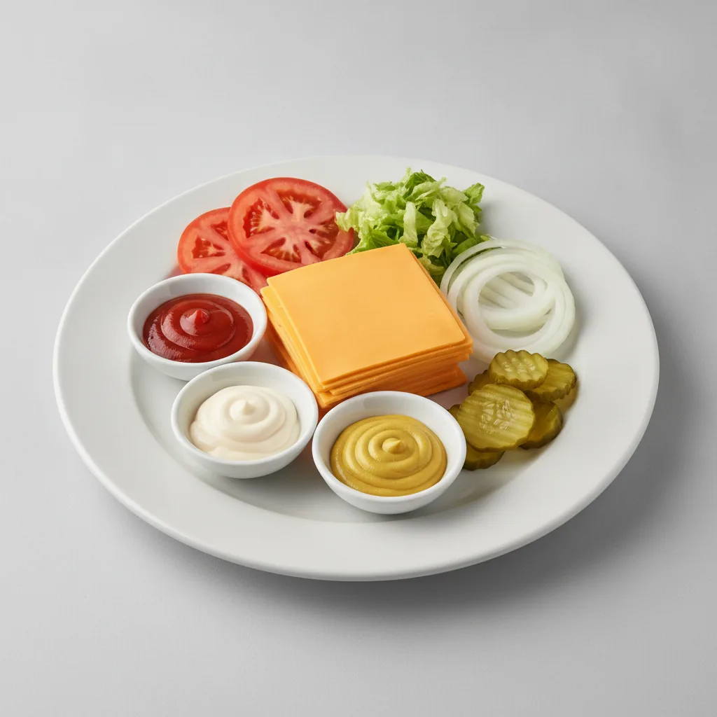 Cheese and Condiment Tray Cheese and Condiment Tray