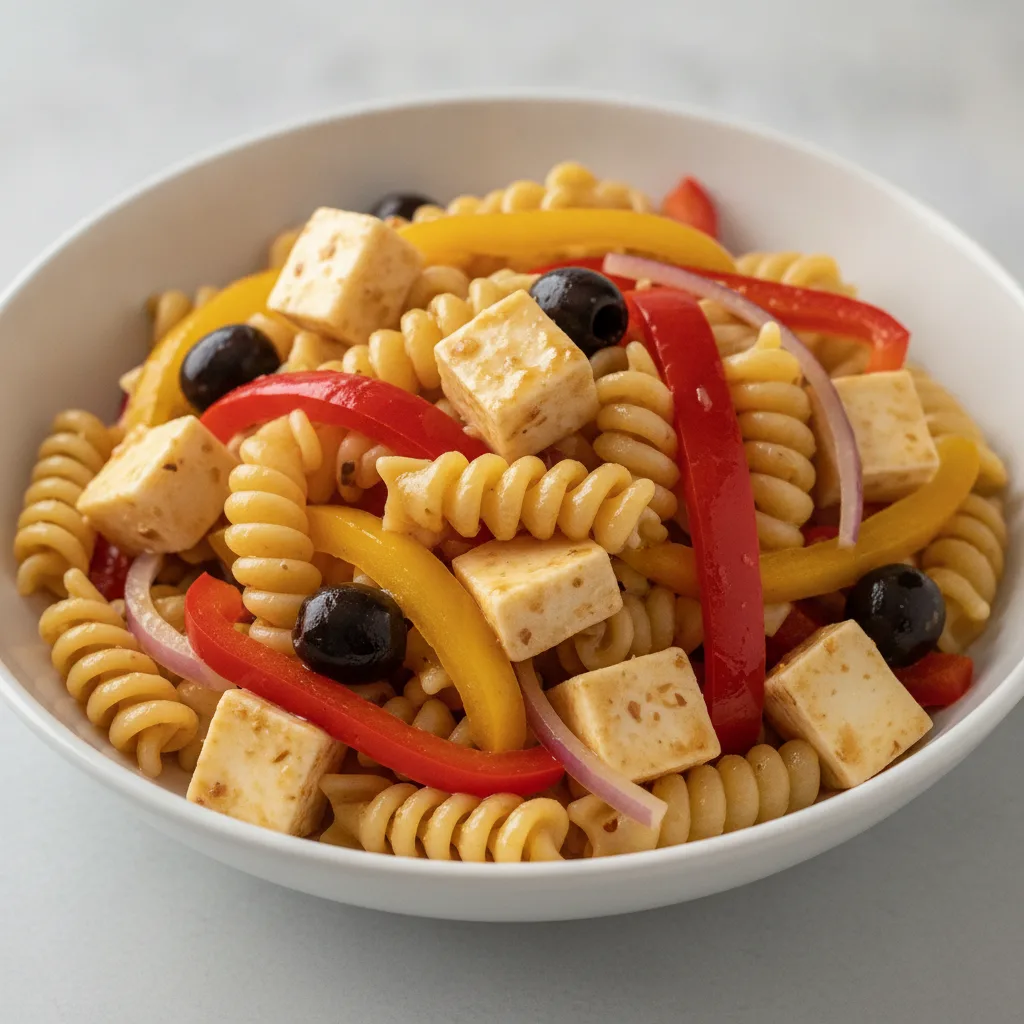 Vegetarian Italian Hoagie Pasta Salad Vegetarian Italian Hoagie Pasta Salad
