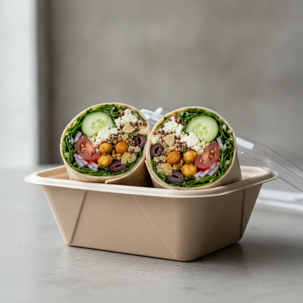 Greek Salad - Wrap Box Greek Salad - Wrap Box