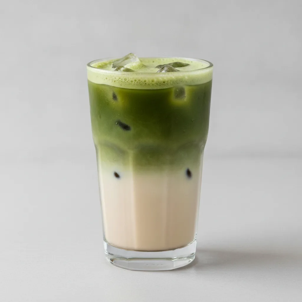Iced Organic Oat Milk Matcha Latte Iced Organic Oat Milk Matcha Latte