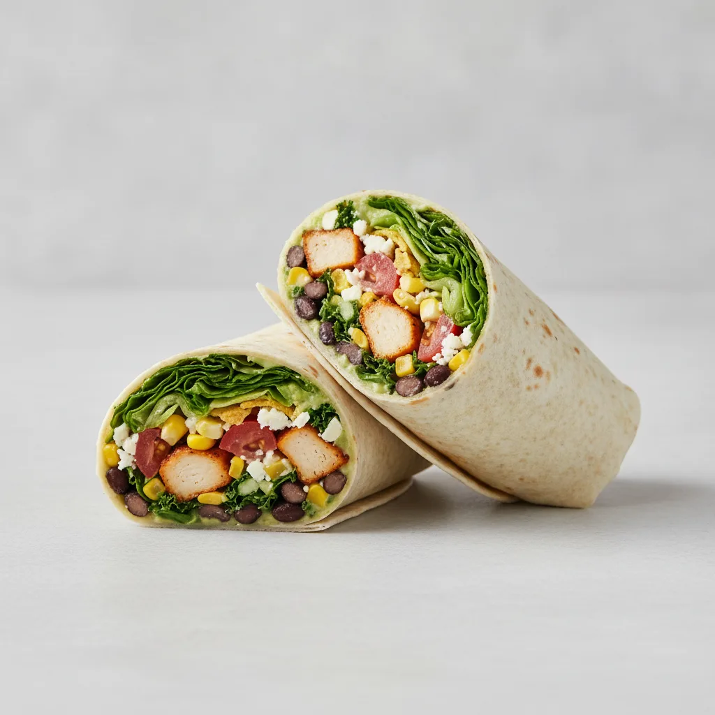 Peruvian Aji Chicken Wrap Peruvian Aji Chicken Wrap