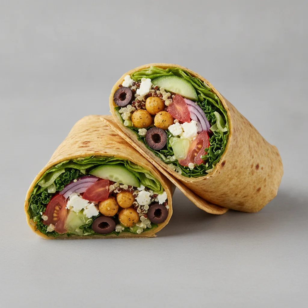 Greek Salad GF Wrap Greek Salad GF Wrap