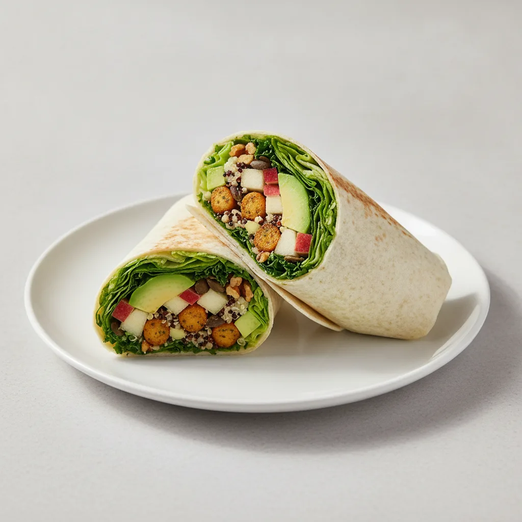 Sunflower Salad Wrap Sunflower Salad Wrap
