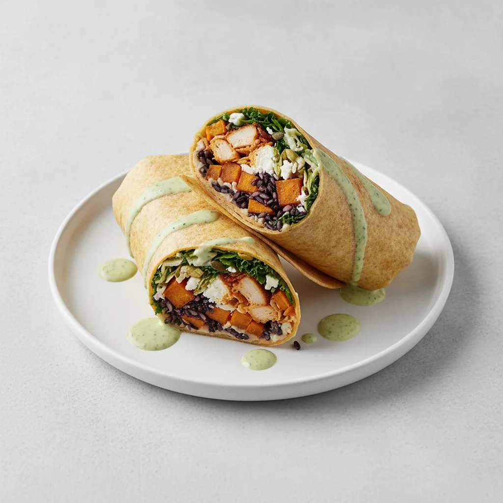 Buffalo Goddess Salad and Chicken GF Wrap Buffalo Goddess Salad and Chicken GF Wrap