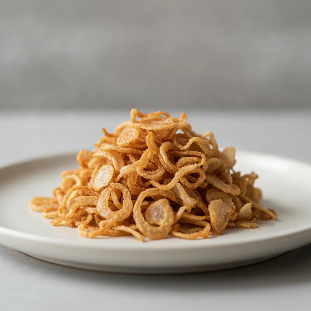 Baked Crispy Shallots Baked Crispy Shallots
