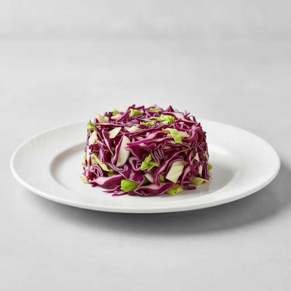 Red and Green Cabbage Crunch Red and Green Cabbage Crunch