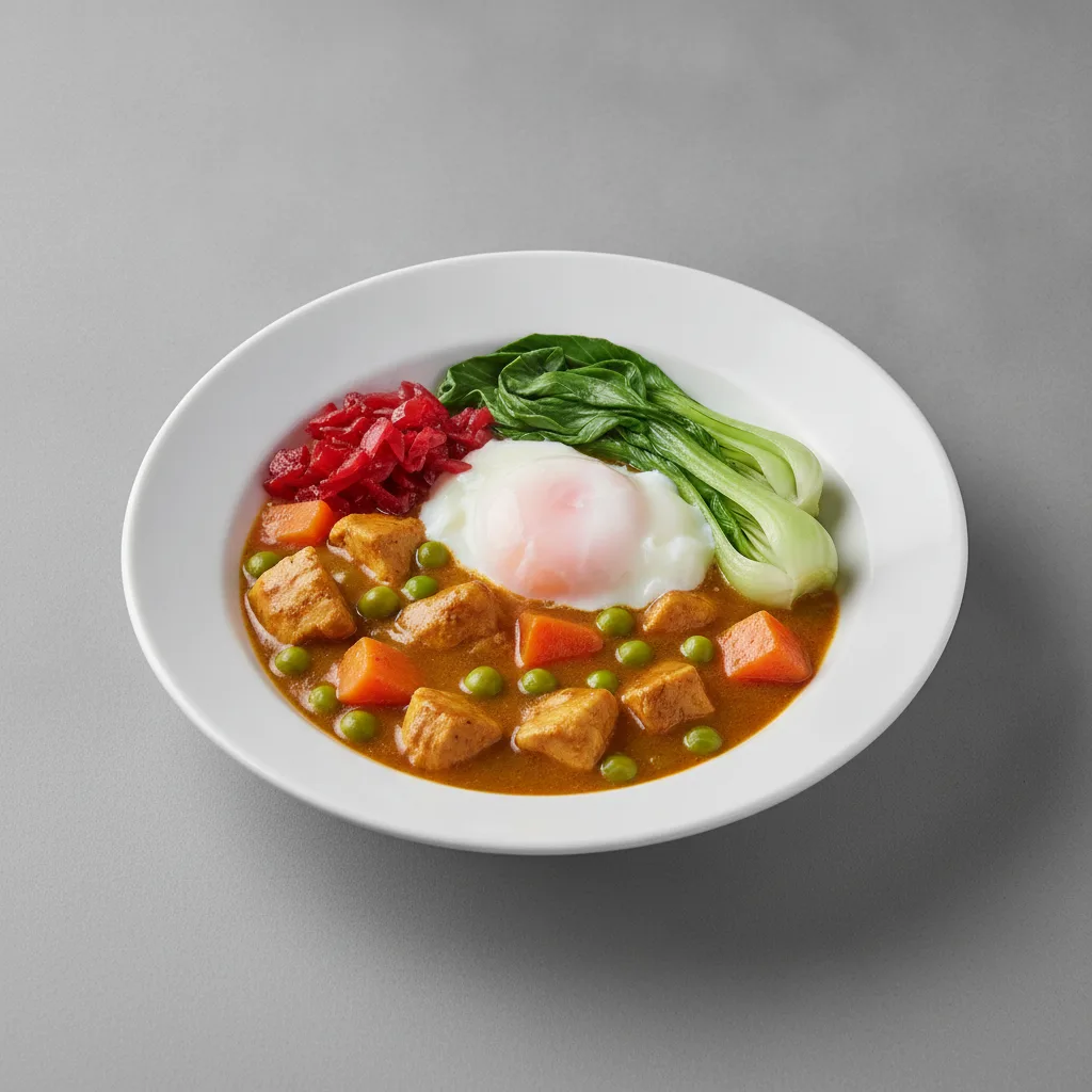 Curry Chicken with Toppings