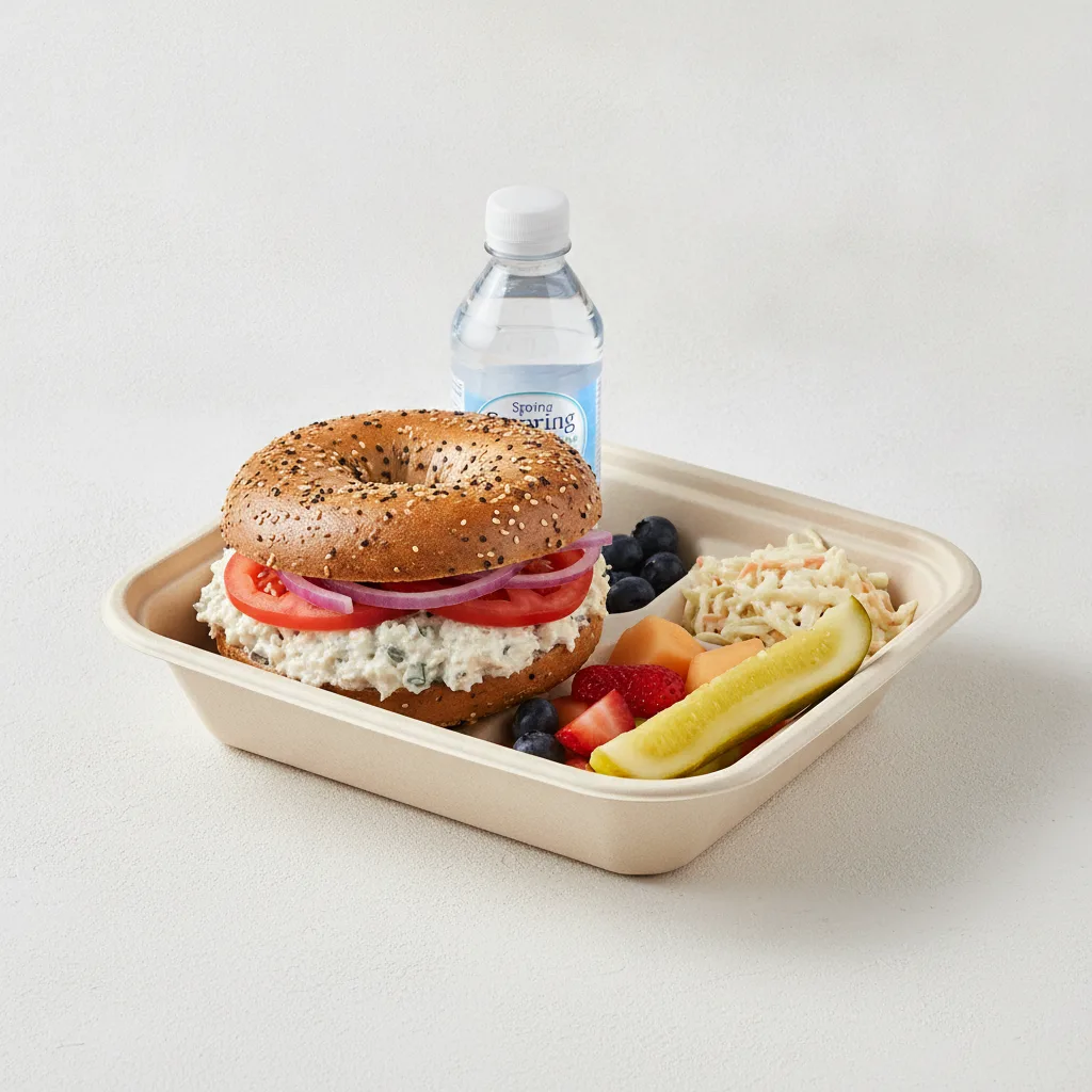 Gluten Free Boxed Lunch — The Max Zucker / Bottled Water Gluten Free Boxed Lunch — The Max Zucker / Bottled Water