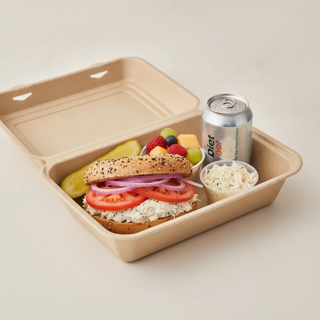 Gluten Free Boxed Lunch — The Max Zucker / Diet Soda Gluten Free Boxed Lunch — The Max Zucker / Diet Soda