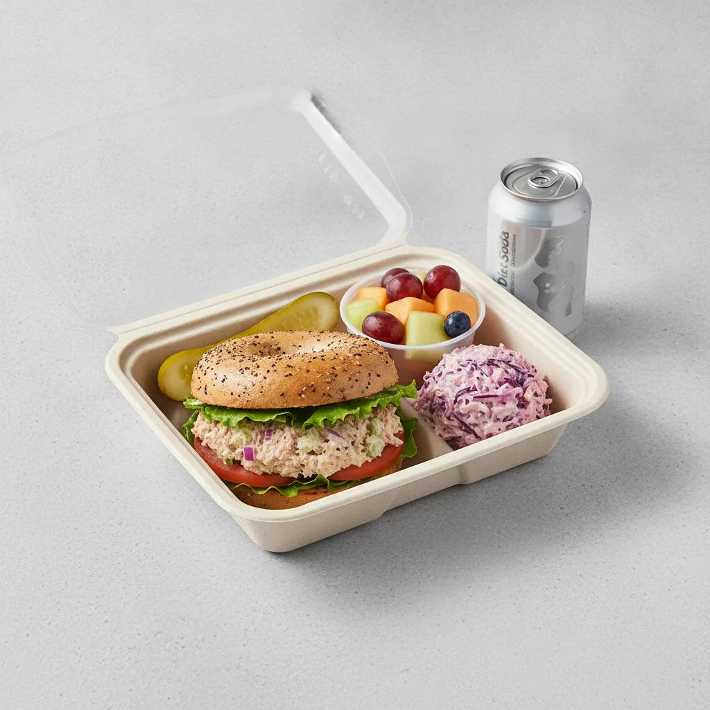 Gluten Free Boxed Lunch — The Old-School Tuna / Diet Soda Gluten Free Boxed Lunch — The Old-School Tuna / Diet Soda