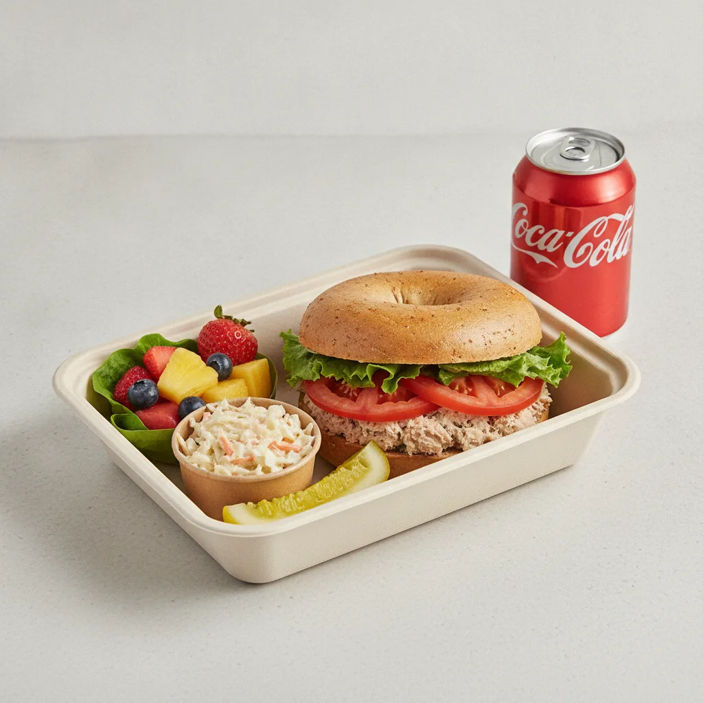 Gluten Free Boxed Lunch — The Old-School Tuna / Regular Soda Gluten Free Boxed Lunch — The Old-School Tuna / Regular Soda