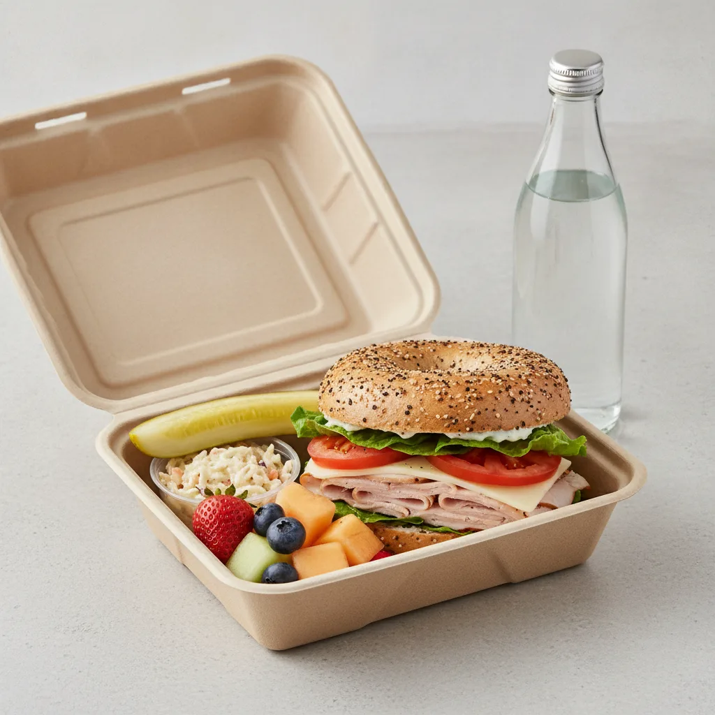 Gluten Free Boxed Lunch — The Tribeca / Bottled Water Gluten Free Boxed Lunch — The Tribeca / Bottled Water