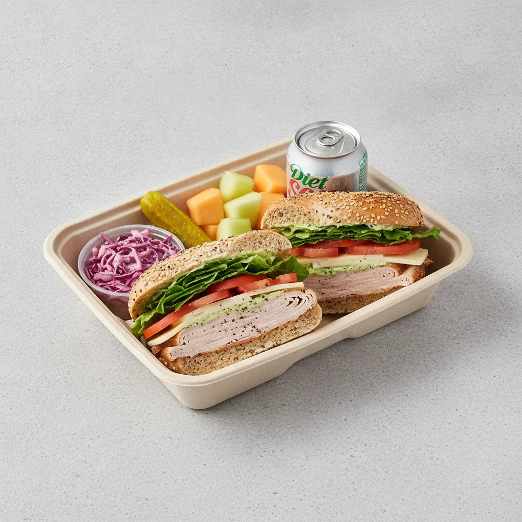 Gluten Free Boxed Lunch — The Tribeca / Diet Soda Gluten Free Boxed Lunch — The Tribeca / Diet Soda