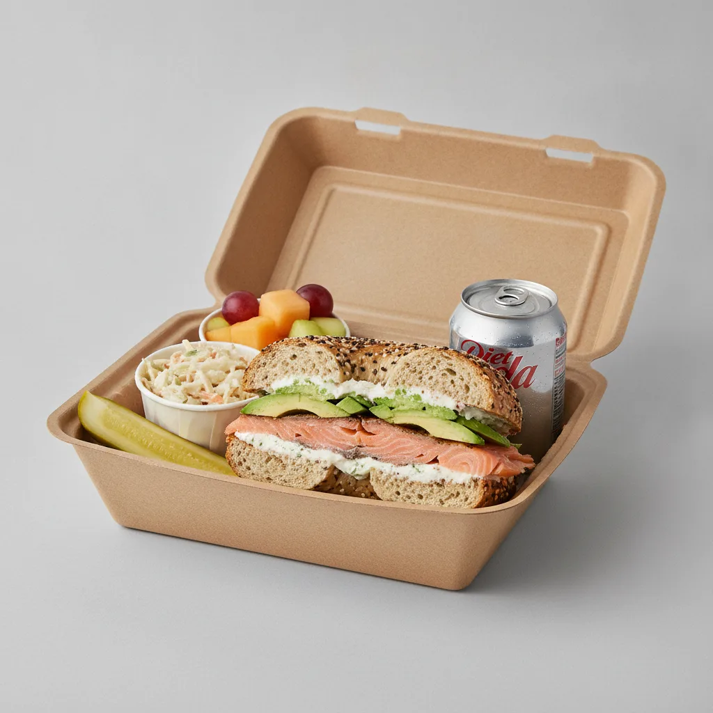 Gluten Free Boxed Lunch — The Flatiron / Diet Soda Gluten Free Boxed Lunch — The Flatiron / Diet Soda