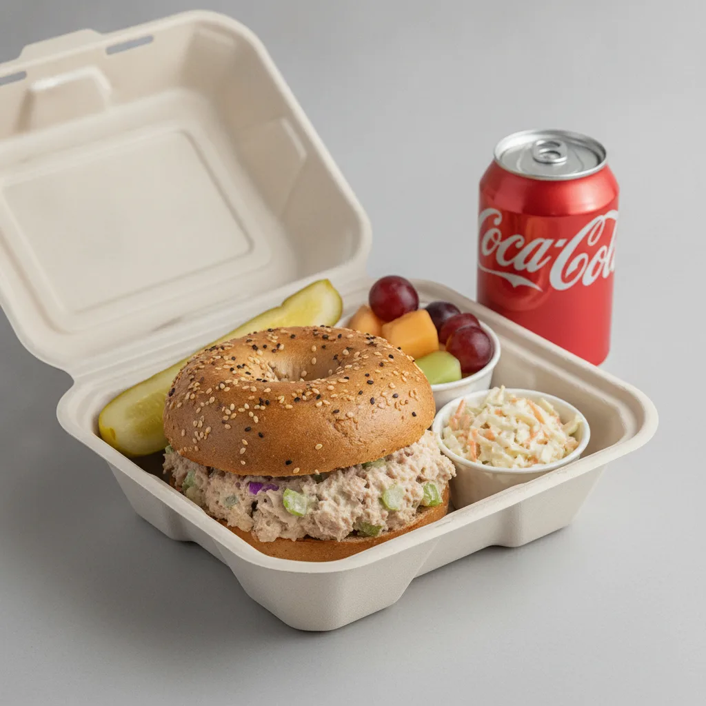 Gluten Free Boxed Lunch — Tuna Salad / Regular Soda Gluten Free Boxed Lunch — Tuna Salad / Regular Soda