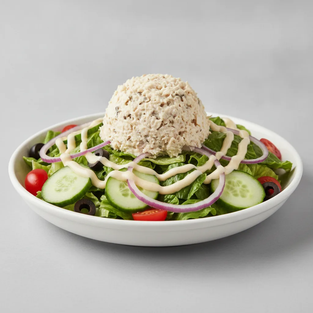 Garden Salad - Caesar With Chicken Salad Garden Salad - Caesar With Chicken Salad