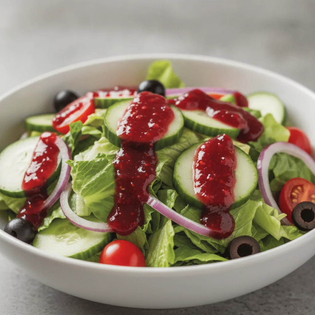 Garden Salad - Raspberry Vinaigrette Garden Salad - Raspberry Vinaigrette