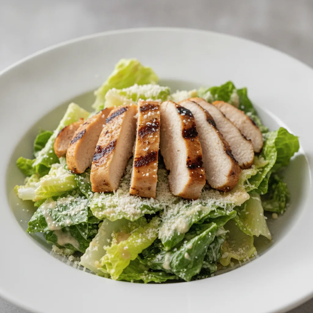 Caesar Salad With Grilled Chicken Caesar Salad With Grilled Chicken