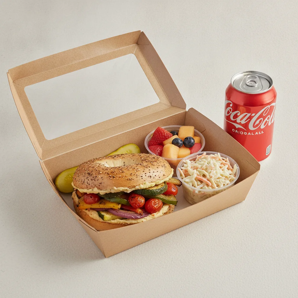 Gluten Free Boxed Lunch — The Veggie / Regular Soda Gluten Free Boxed Lunch — The Veggie / Regular Soda