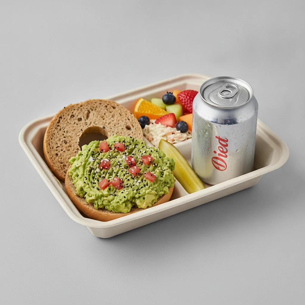 Gluten Free Boxed Lunch — The Avocado Toast / Diet Soda Gluten Free Boxed Lunch — The Avocado Toast / Diet Soda