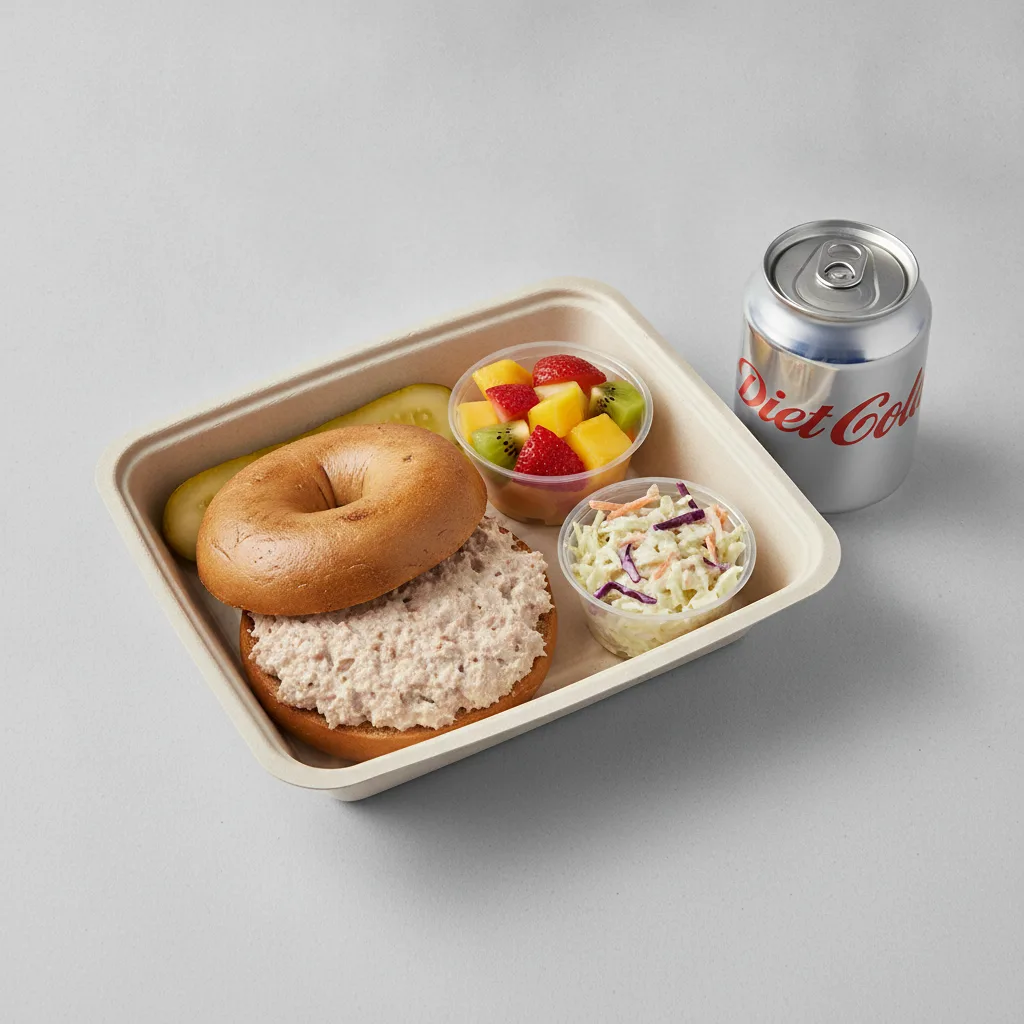Gluten Free Boxed Lunch — Tuna Salad / Diet Soda Gluten Free Boxed Lunch — Tuna Salad / Diet Soda