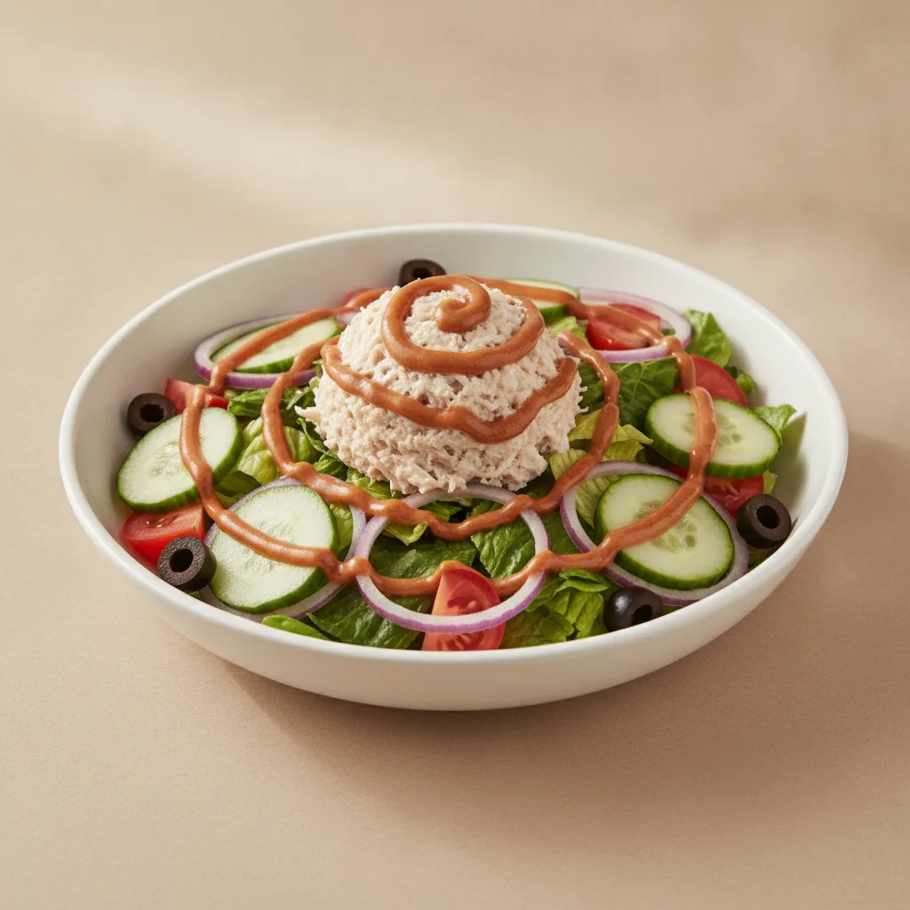 Garden Salad - Russian With Chicken Salad Garden Salad - Russian With Chicken Salad