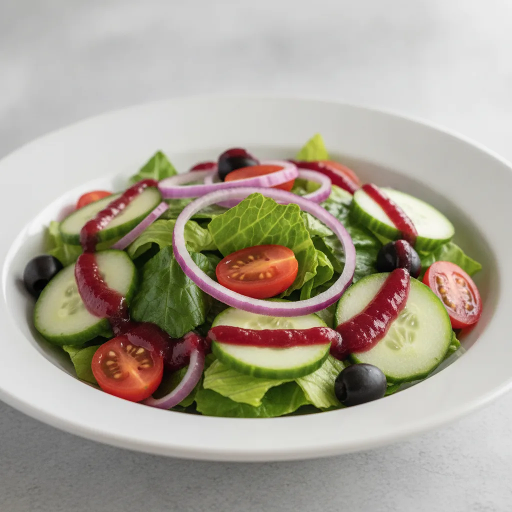 Garden Salad - Raspberry Vinaigrette Garden Salad - Raspberry Vinaigrette