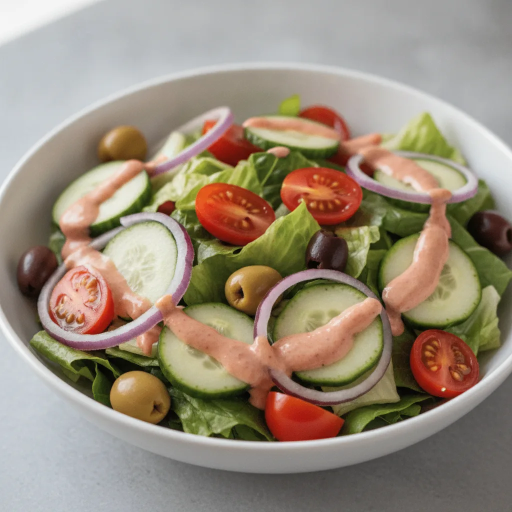 Garden Salad - Russian Garden Salad - Russian
